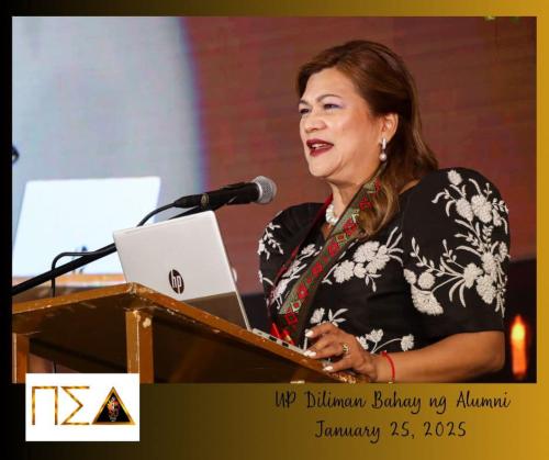 Keynote speaker - Sis Jo Ann Eala (Batch 83 UP Manila)