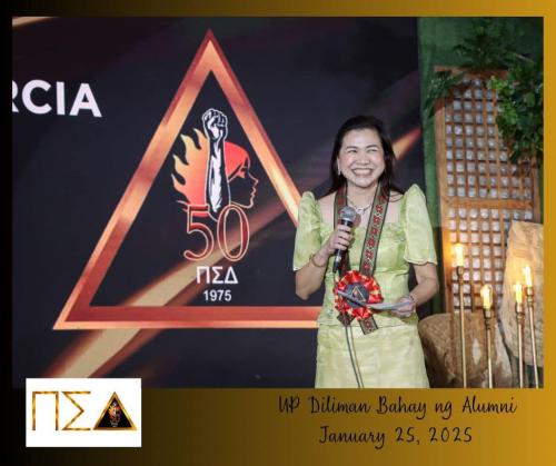 PSD - 50 core group chair Cecille Garcia